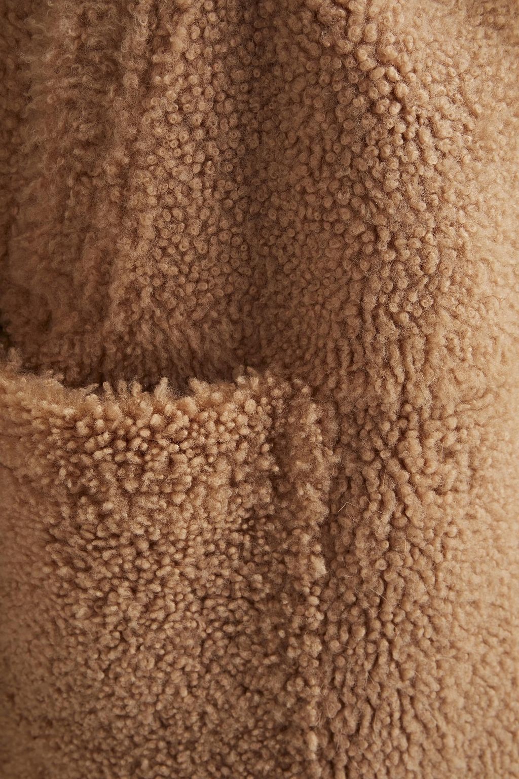 YVES SALOMON Double-breasted shearling coat
