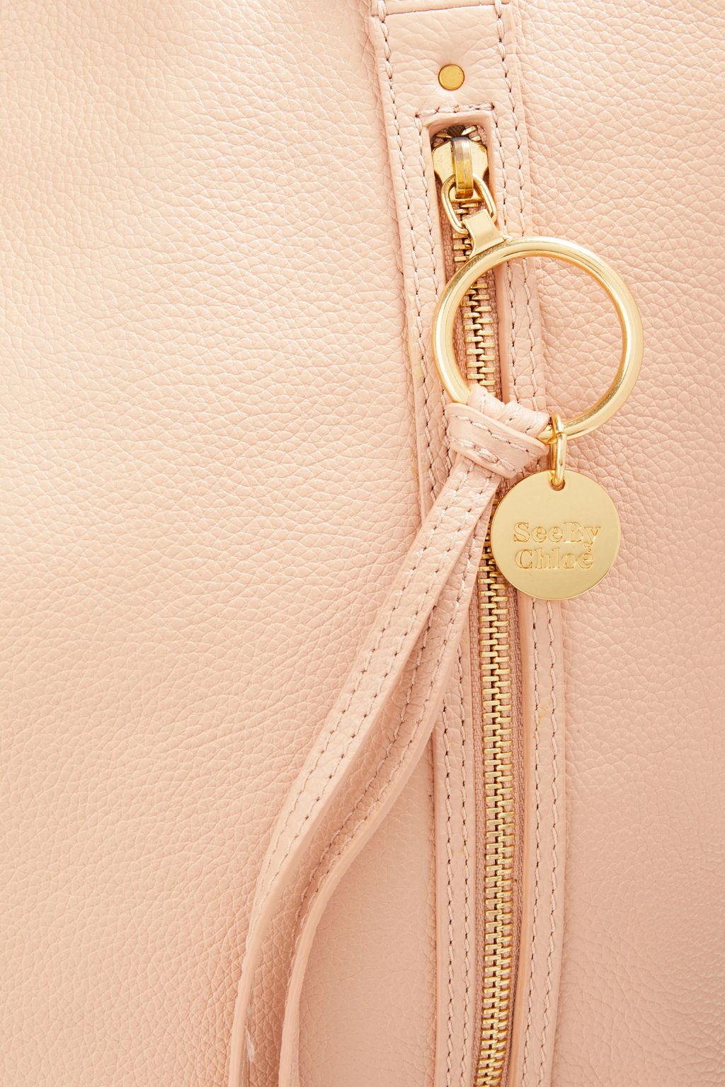 SEE BY CHLOÉ Textured-leather tote