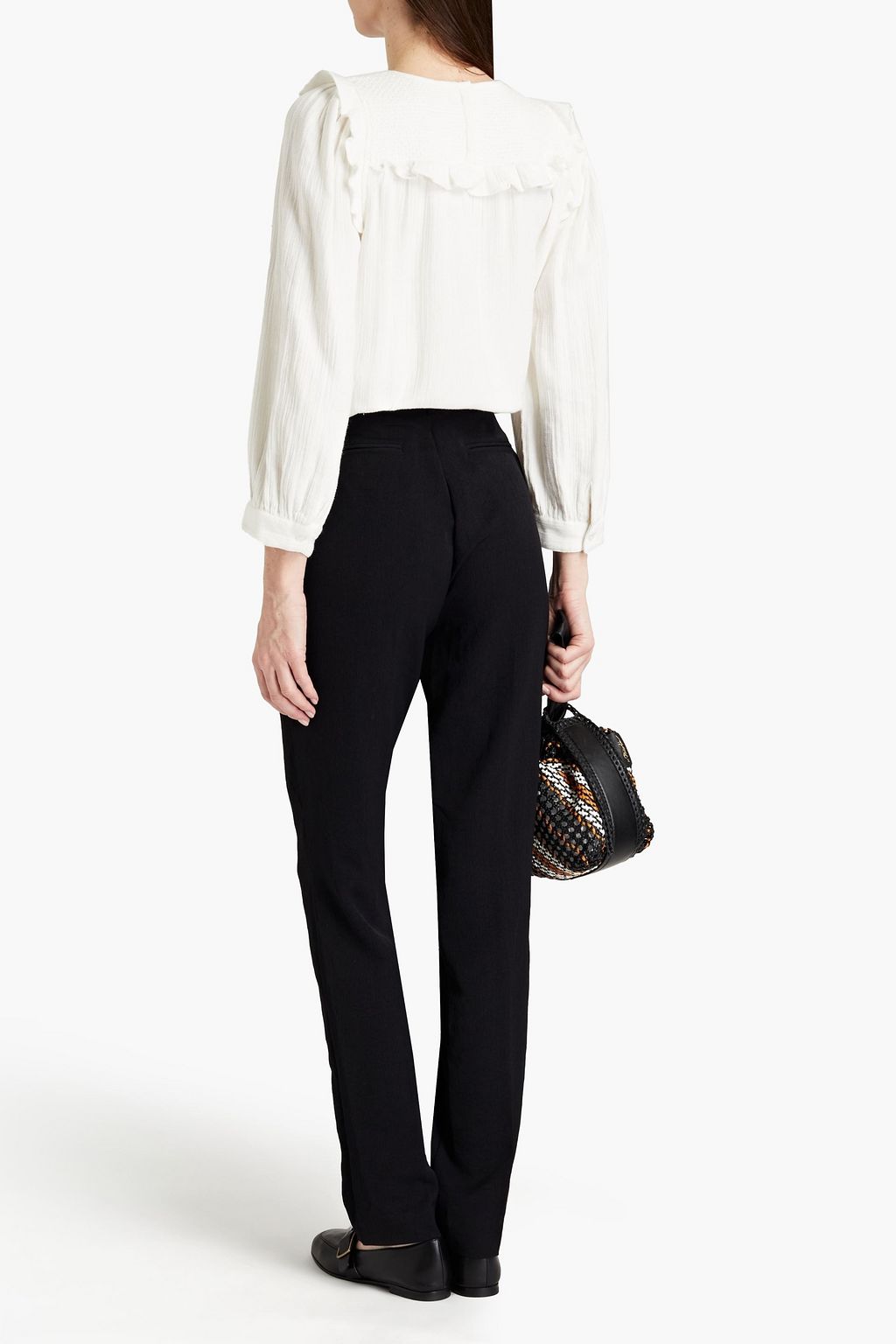 BA&SH Dodi woven slim-leg pants