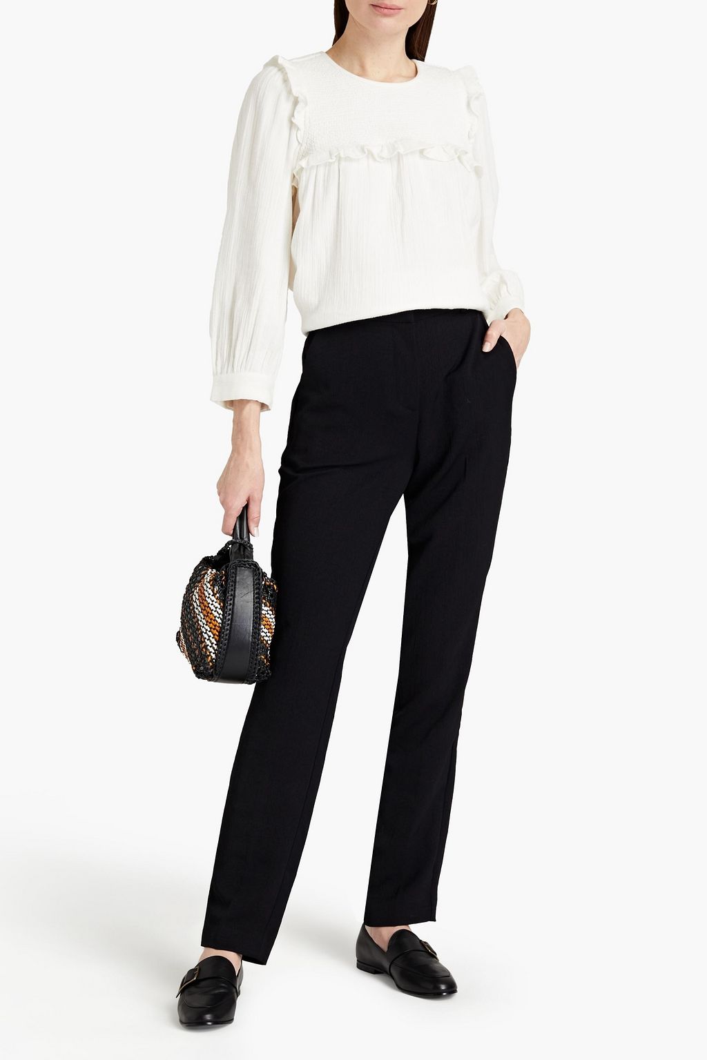 BA&SH Dodi woven slim-leg pants