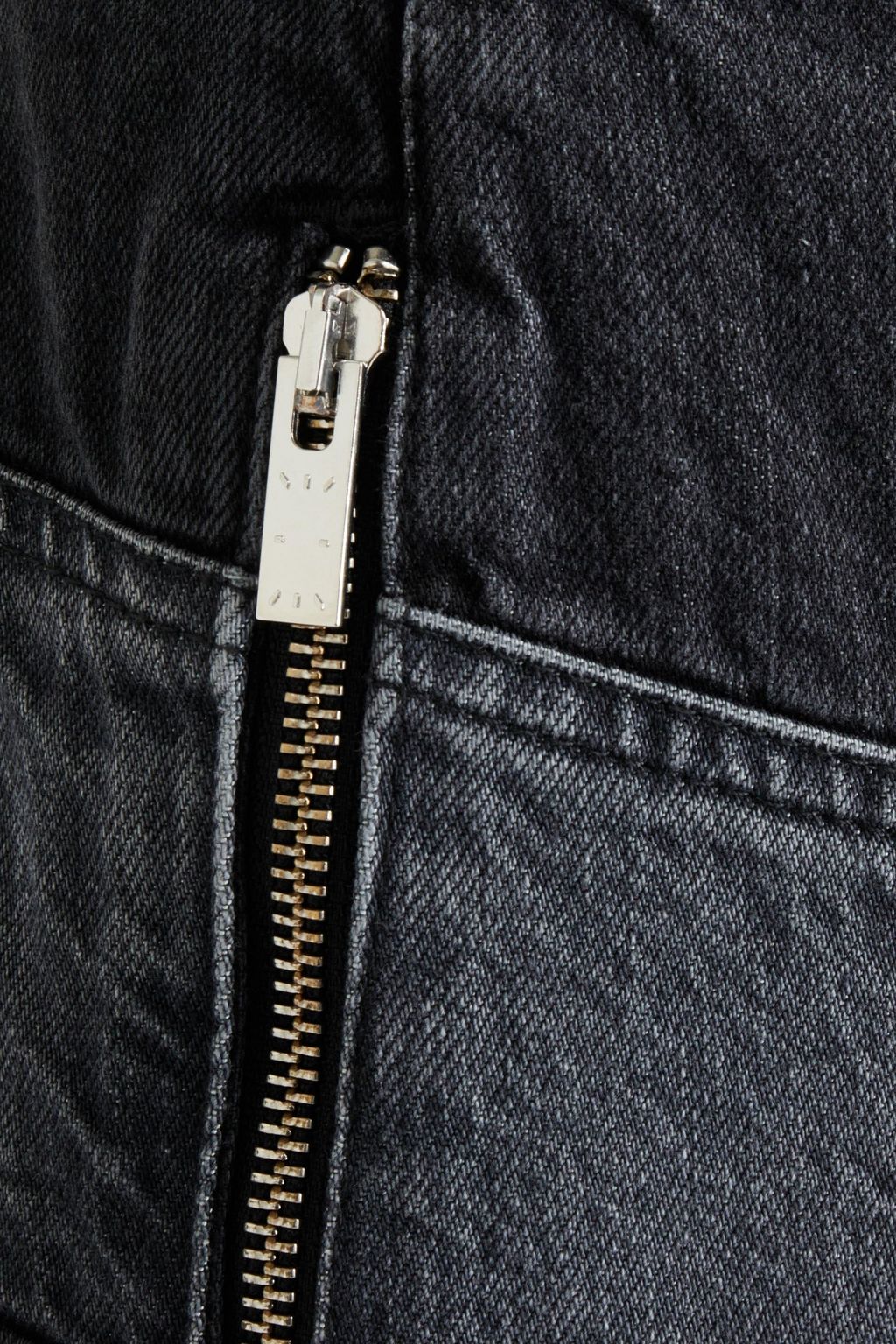 MCQ ALEXANDER MCQUEEN Motorcross denim mini skirt