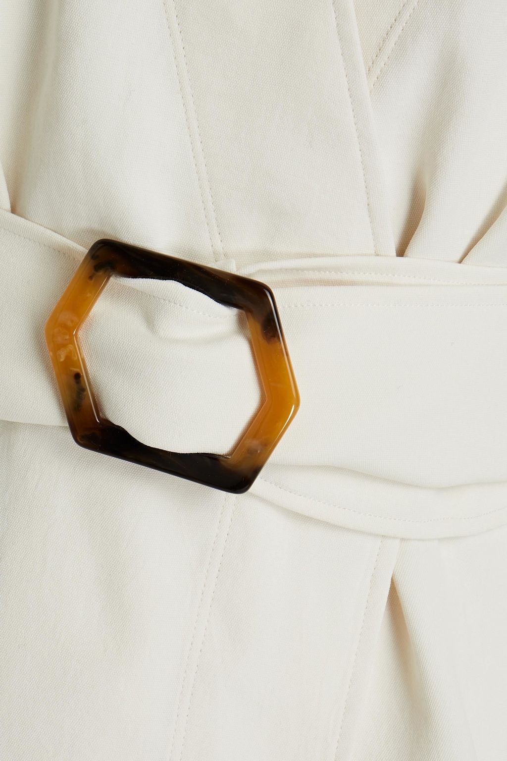 BA&SH Berry belted woven wrap top