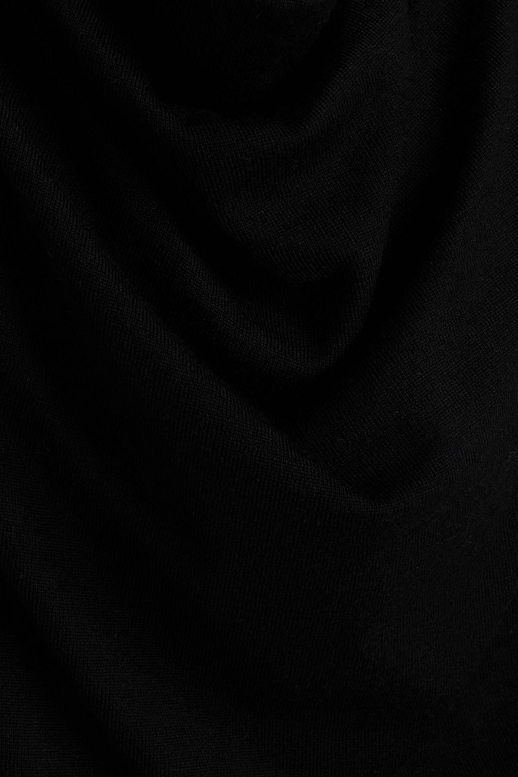 PROENZA SCHOULER Draped mélange merino wool-vest