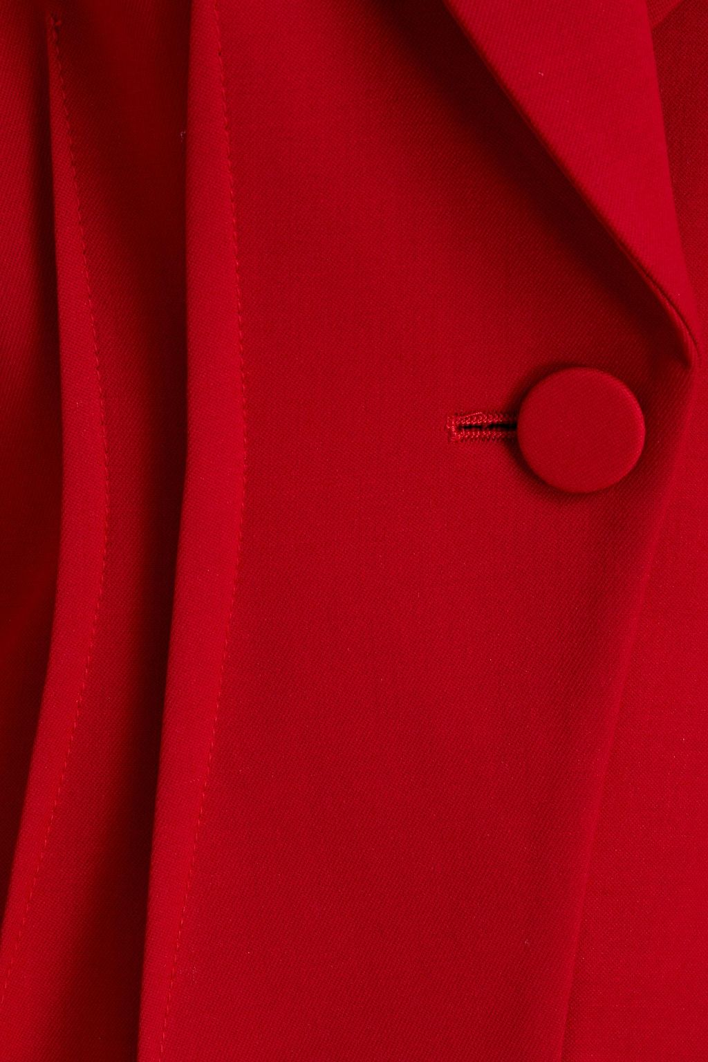 ALTUZARRA Pintucked stretch-wool twill blazer