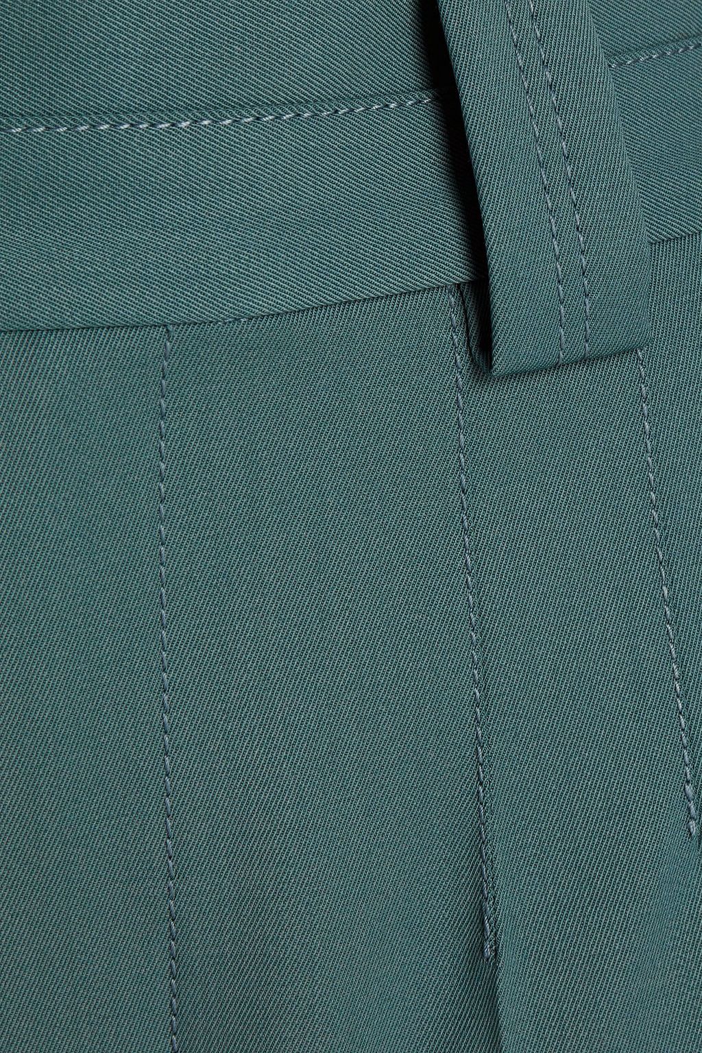 PROENZA SCHOULER Wool-blend twill wide-leg pants