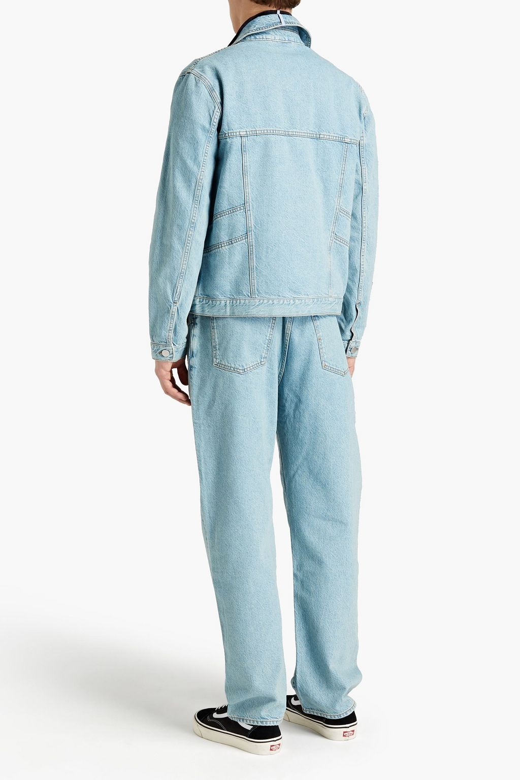 MCQ ALEXANDER MCQUEEN Logo-appliquéd denim jacket