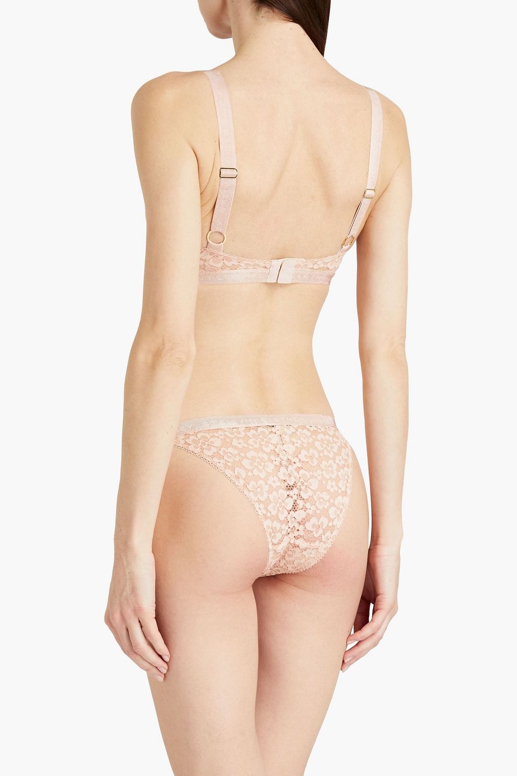 STELLA MCCARTNEY Evelyn Skating corded lace low-rise briefs