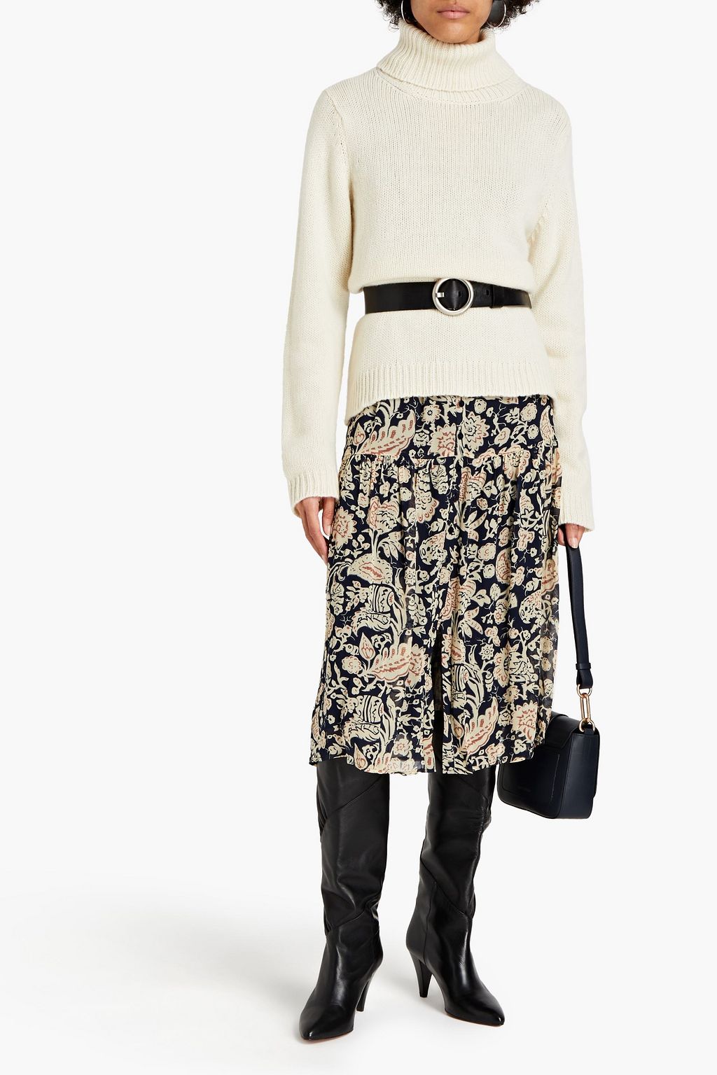 BA&SH Cashmere turtleneck sweater