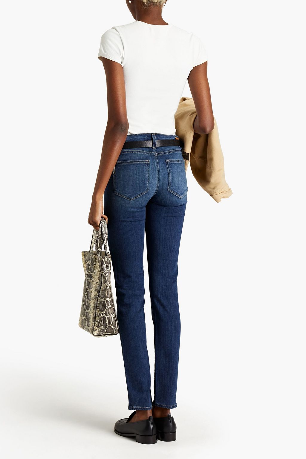 PAIGE Mid-rise skinny jeans