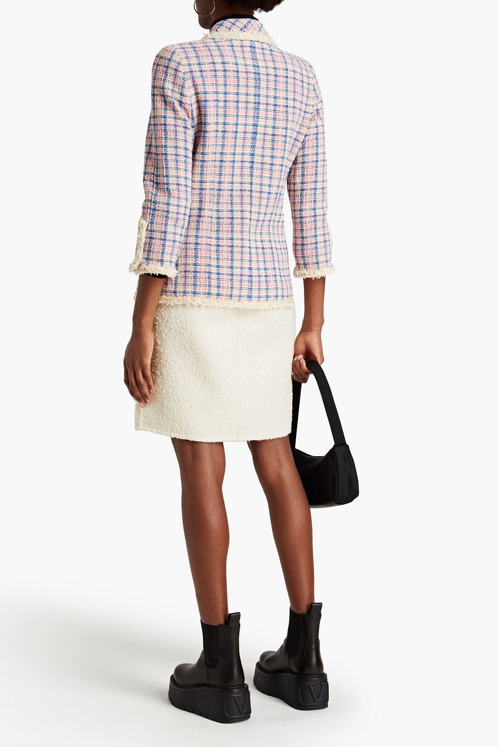 THE MARC JACOBS Embellished cotton-tweed jacket