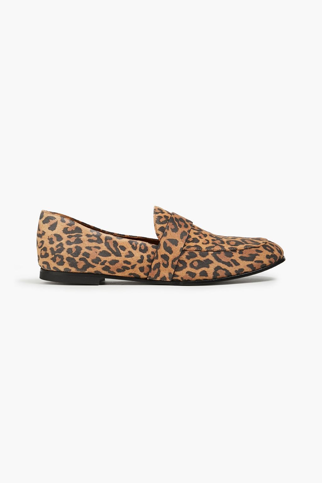 BA&SH Campbell leopard-print suede loafers | Sale up to off | THE