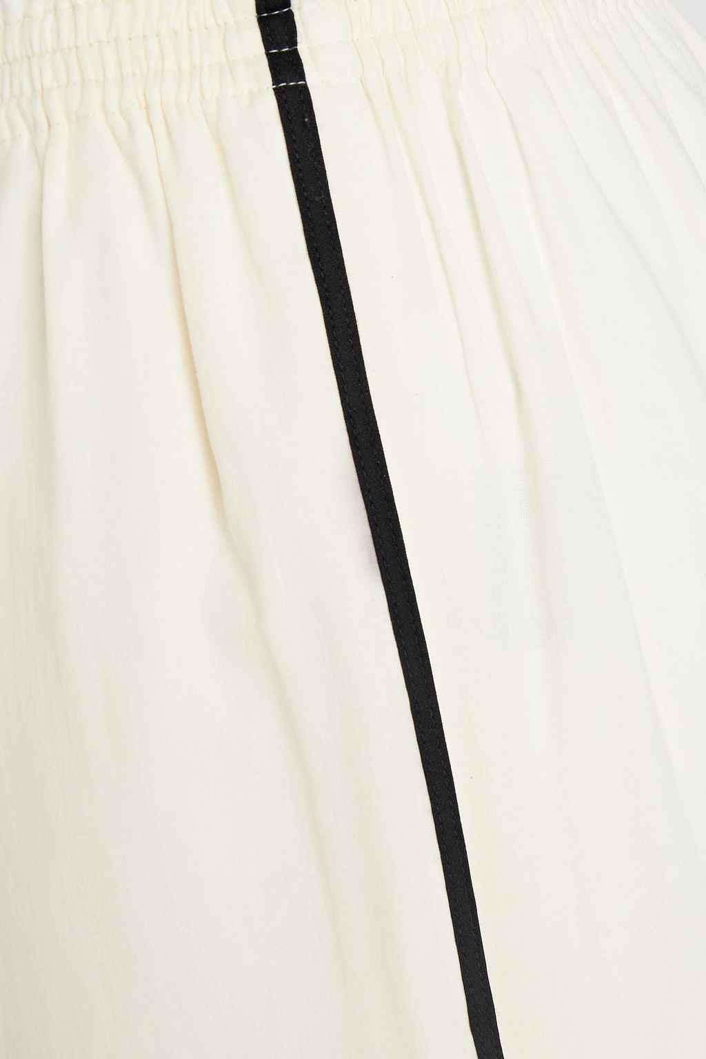 TORY BURCH Cotton-mousseline pajama pants