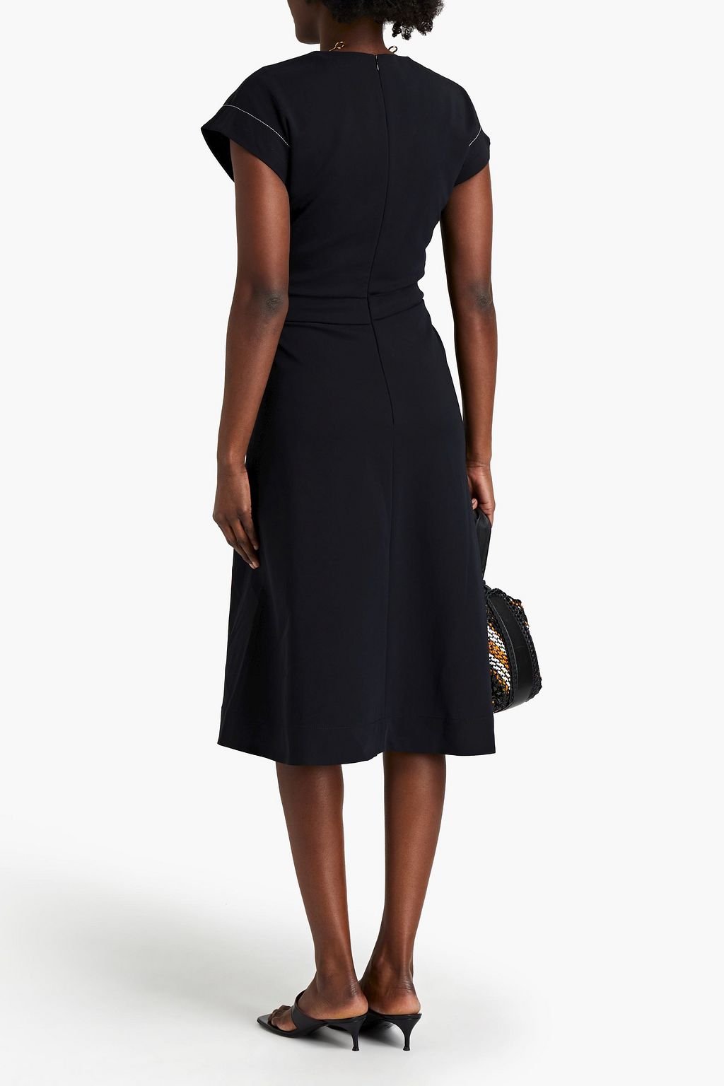 PROENZA SCHOULER Twist-front cady midi dress