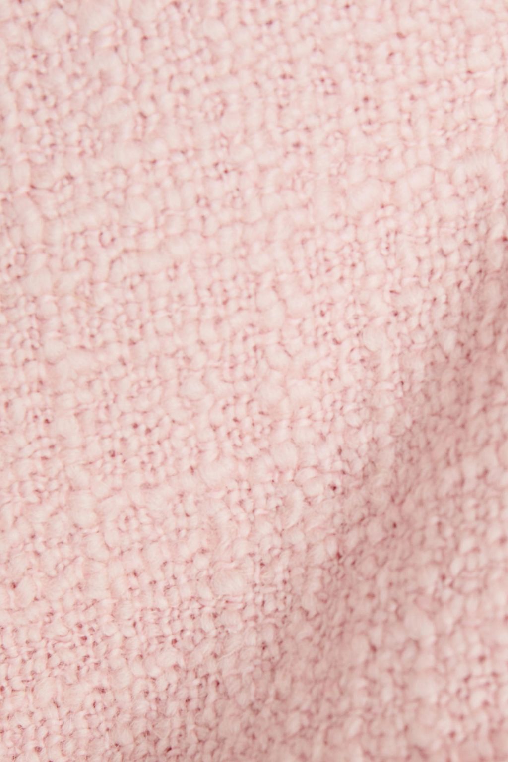 TORY BURCH Wool-blend bouclé-tweed mini skirt
