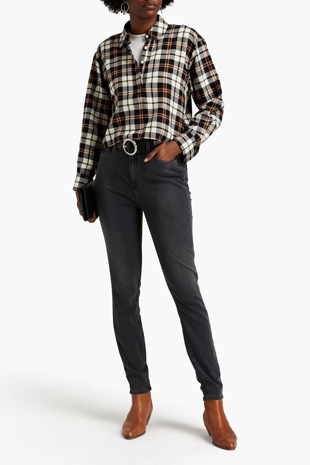 PAIGE High-rise skinny jeans