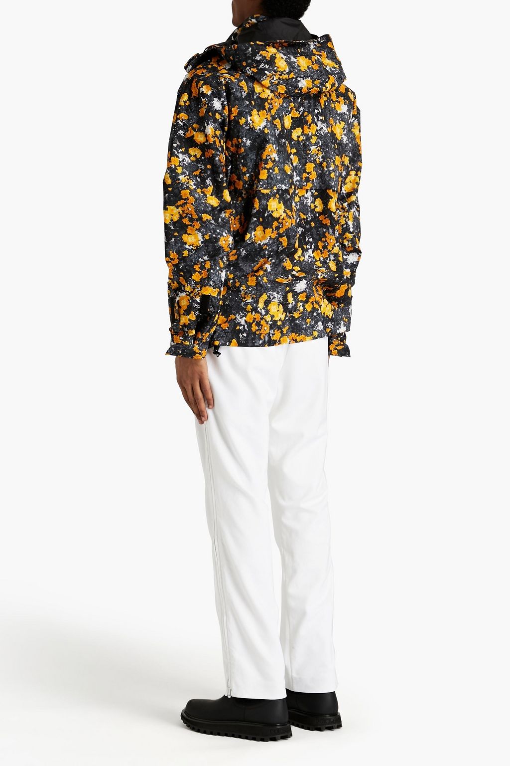 MCQ ALEXANDER MCQUEEN Convertible printed shell jacket