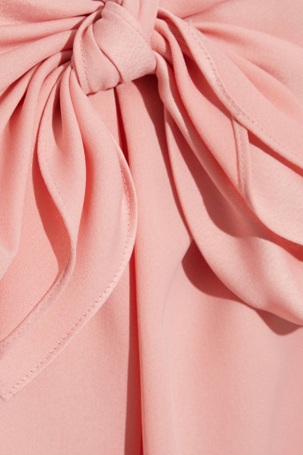 RACHEL ZOE Marla knotted crepe midi dress