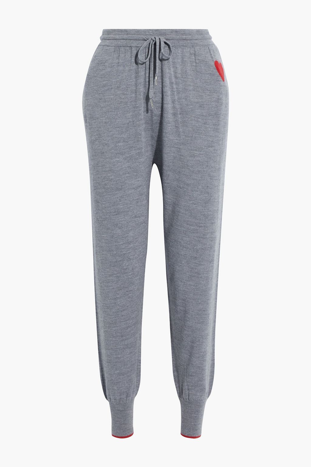 MARKUS LUPFER Mia intarsia merino wool track pants