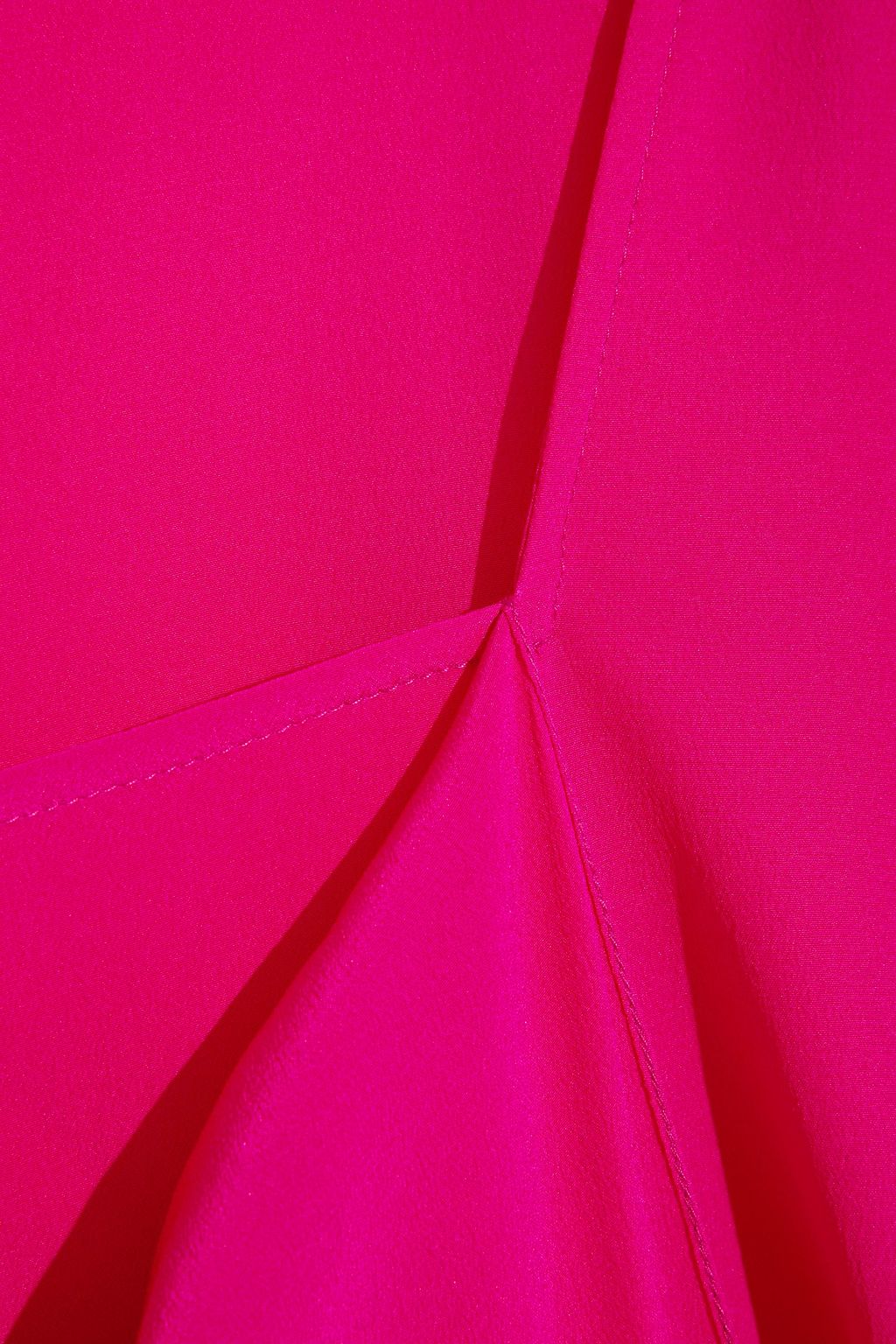 VICTORIA BECKHAM Draped silk crepe de chine blouse