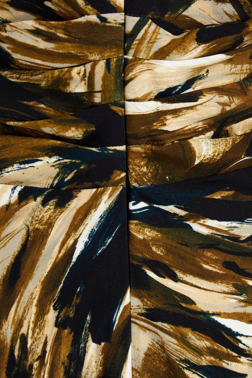 PROENZA SCHOULER Gathered printed cady midi dress