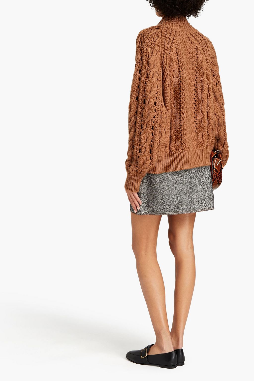 BA&SH Spirit oversized wool-blend turtleneck sweater