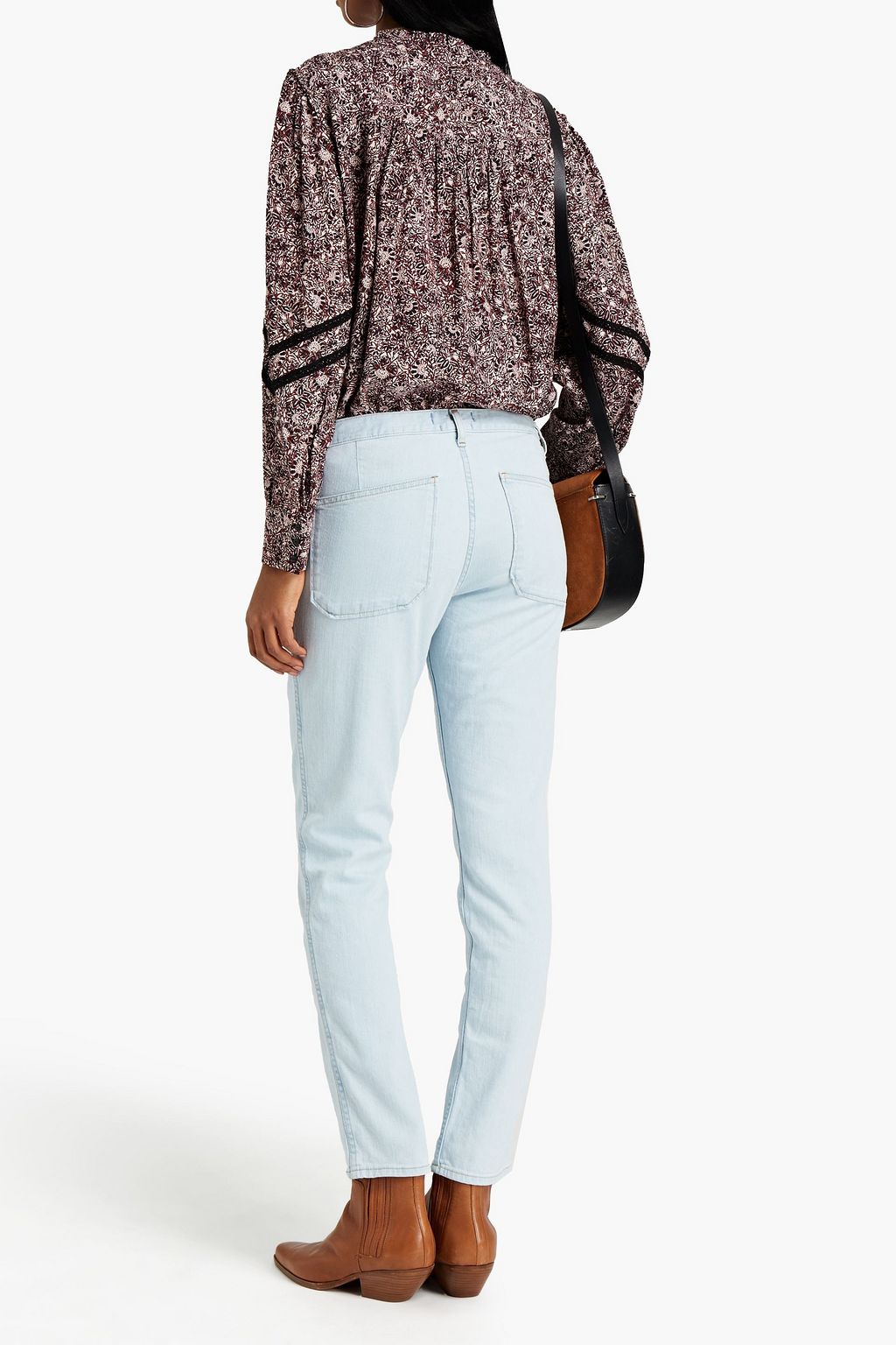BA&SH Sally mid-rise straight-leg jeans