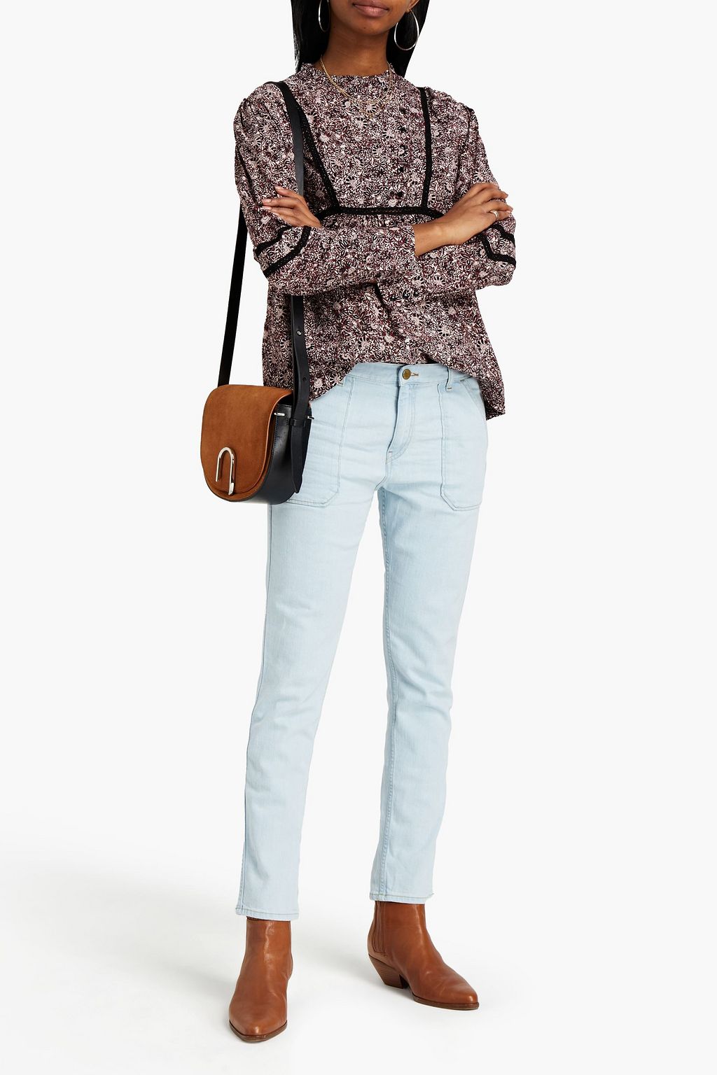 BA&SH Sally mid-rise straight-leg jeans