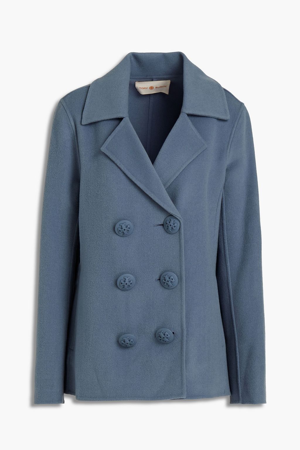 TORY BURCH Double-breasted brushed wool-blend felt coat | Sale up to 70%  off | THE OUTNET