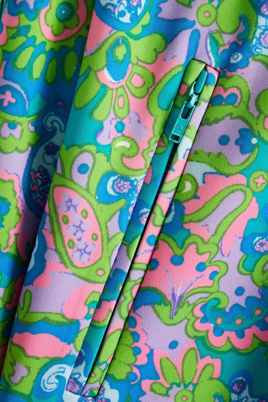 MARC JACOBS Paisley-print jersey track jacket