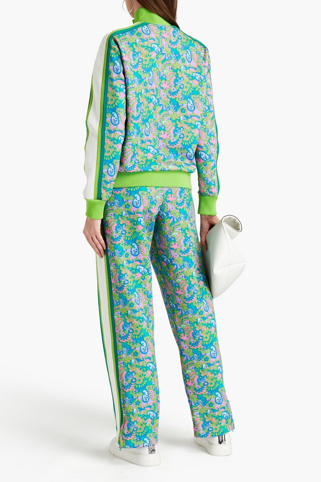 MARC JACOBS Paisley-print jersey track jacket