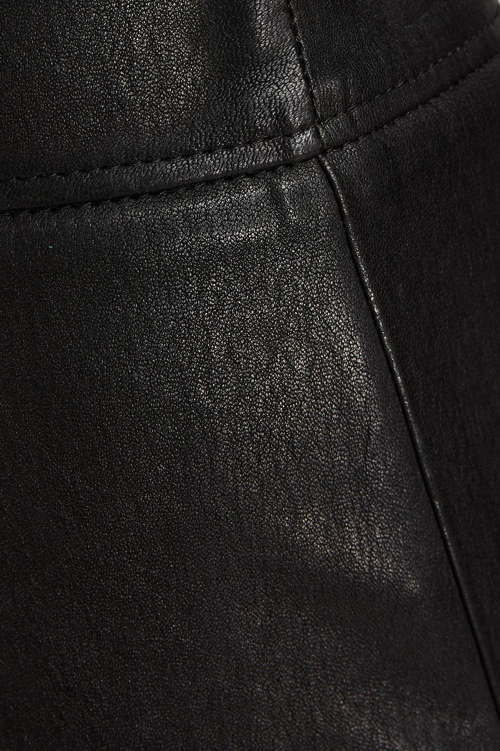 ROBERTO CAVALLI Leather skinny pants