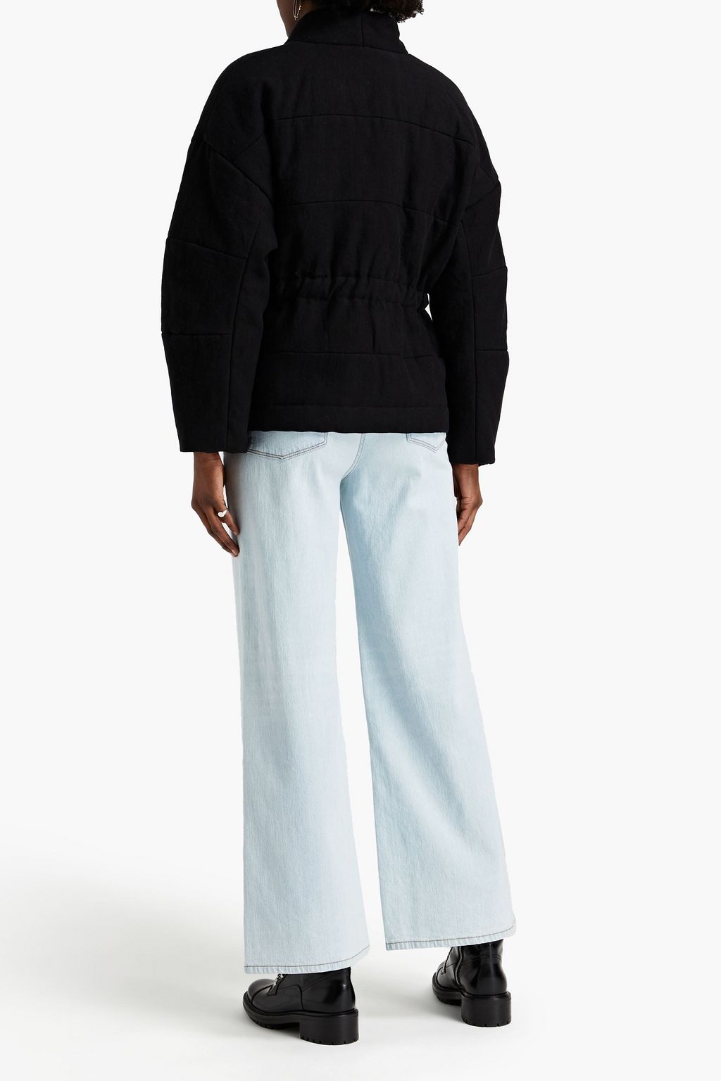 BA&SH Lino quilted linen jacket