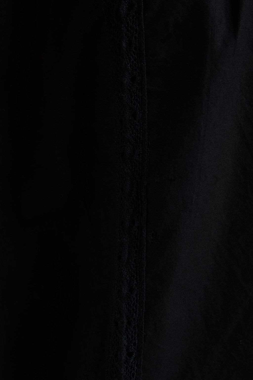 BA&SH Polette pintucked gathered cotton blouse
