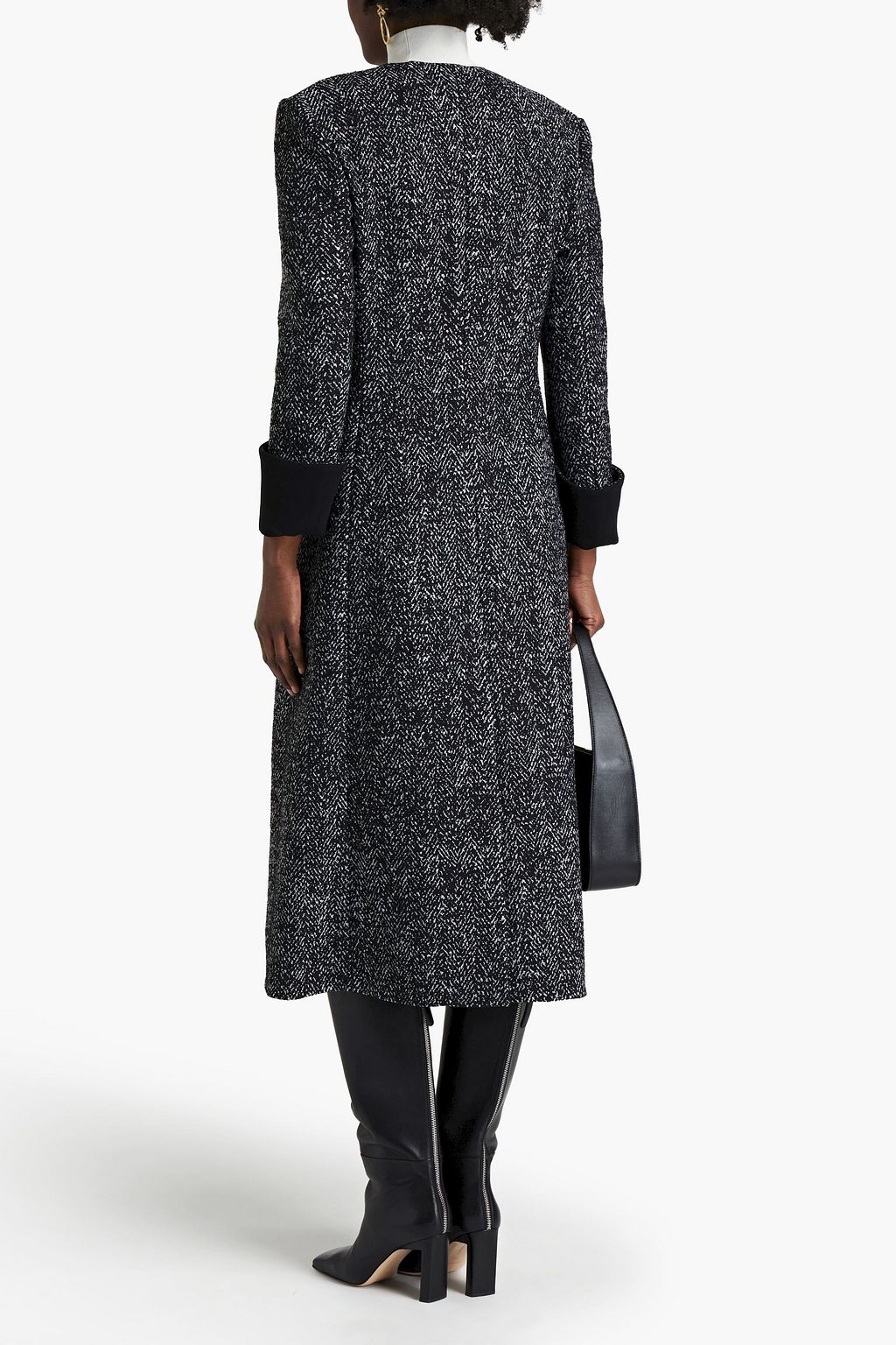 PROENZA SCHOULER Herringbone bouclé coat