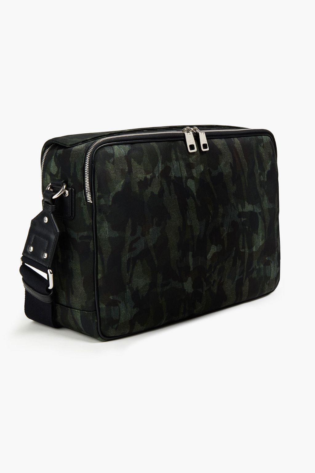 DOLCE&GABBANA Camouflage-print shell messenger bag