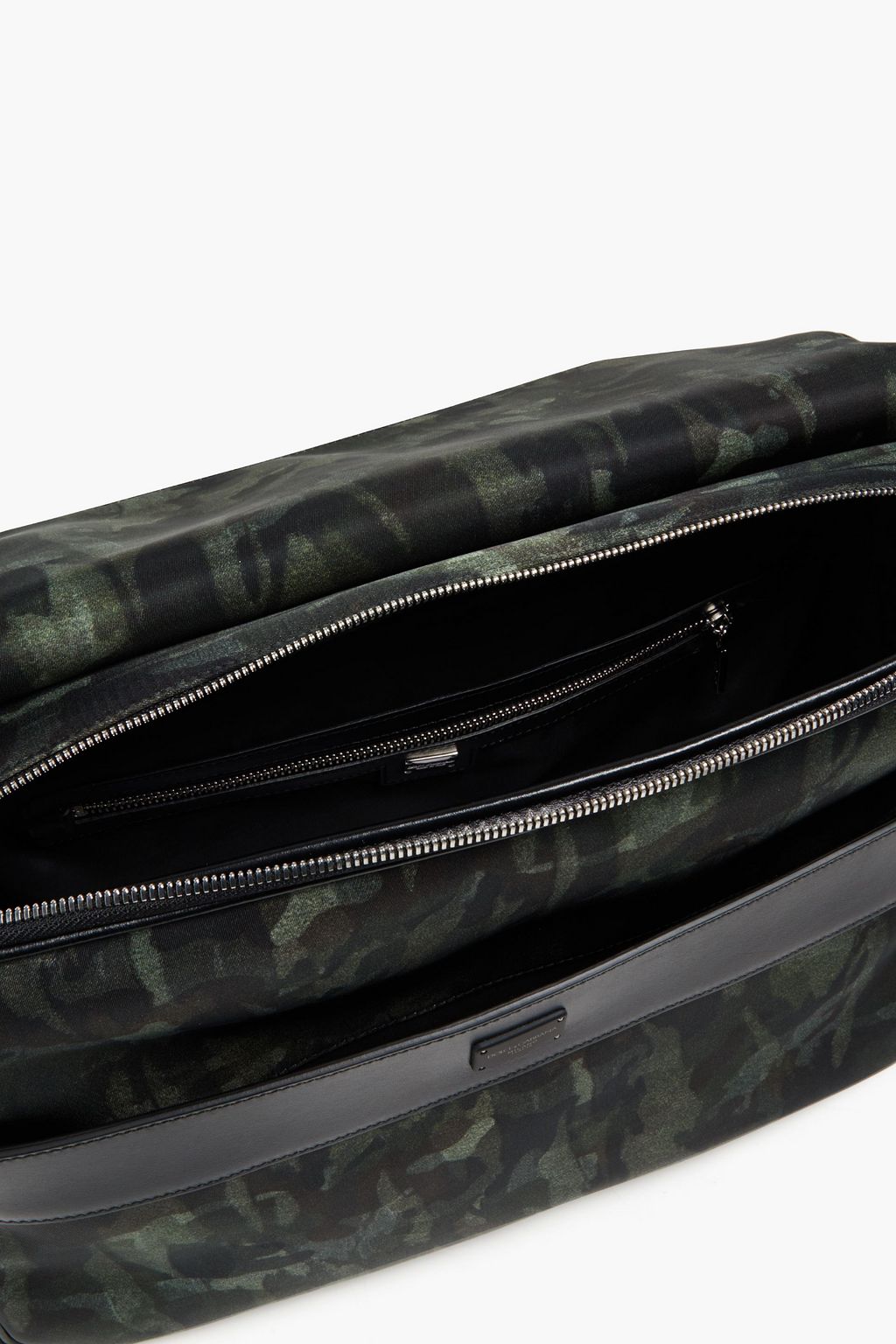 DOLCE&GABBANA Camouflage-print shell messenger bag