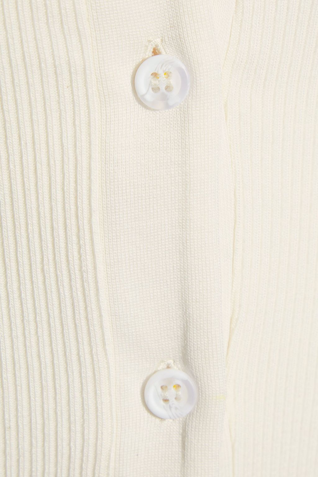 THE RANGE One-shoulder ribbed TENCEL™-blend jersey top