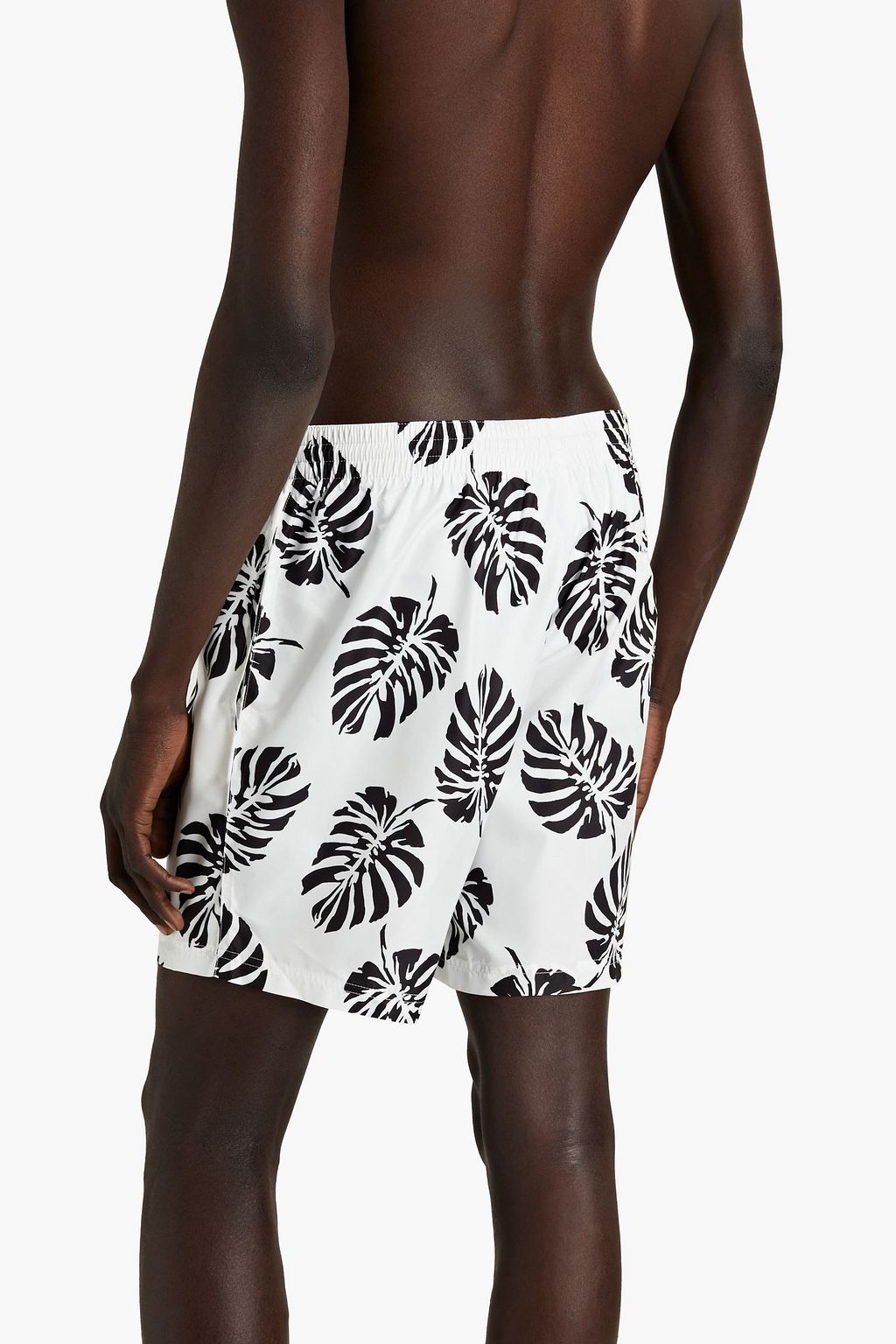 DOLCE&GABBANA Mid-length printed swim shorts