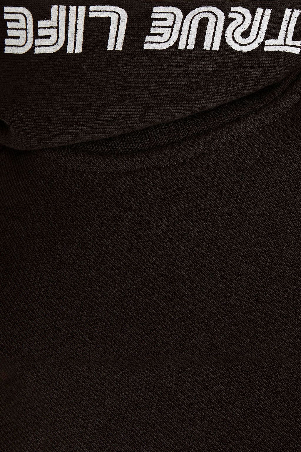 BA&SH Timeo printed French cotton-terry hoodie