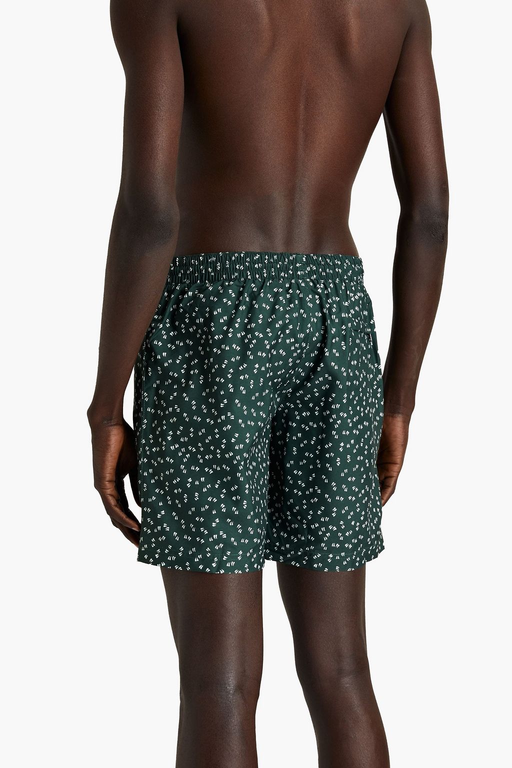 DOLCE&GABBANA Mid-length printed swim shorts