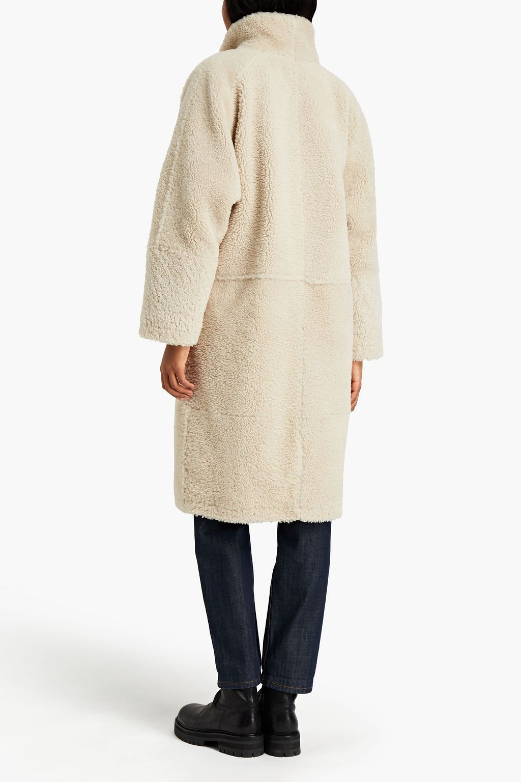 BA&SH Baron shearling coat
