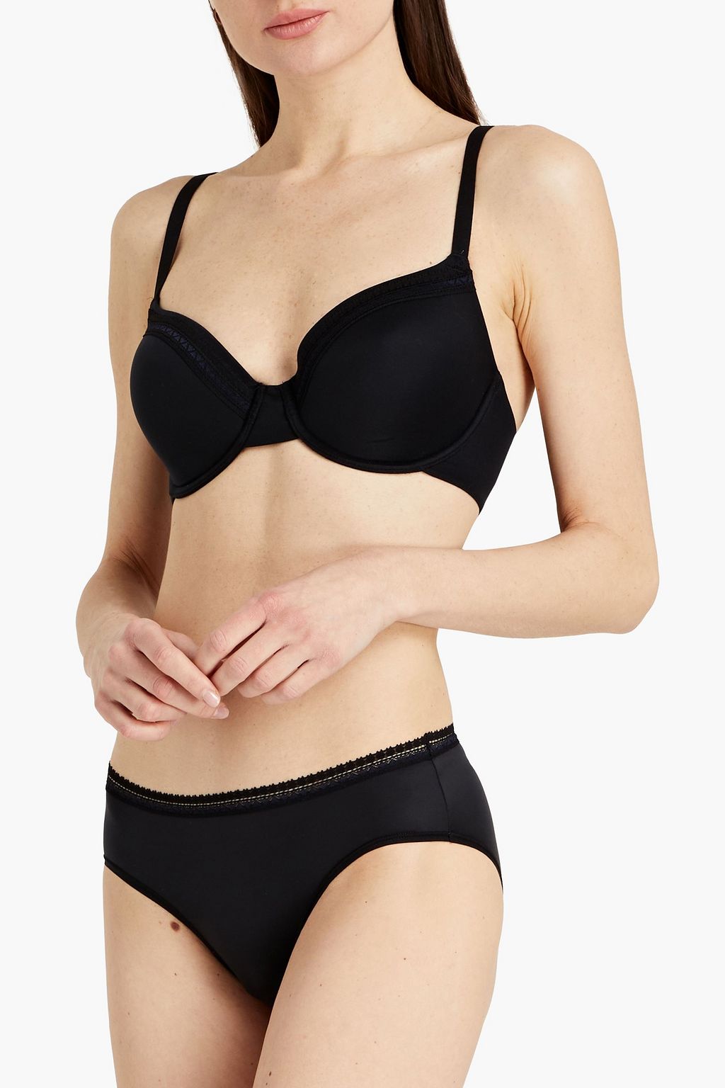 WACOAL Perfect Primer stretch-jersey underwired contour bra