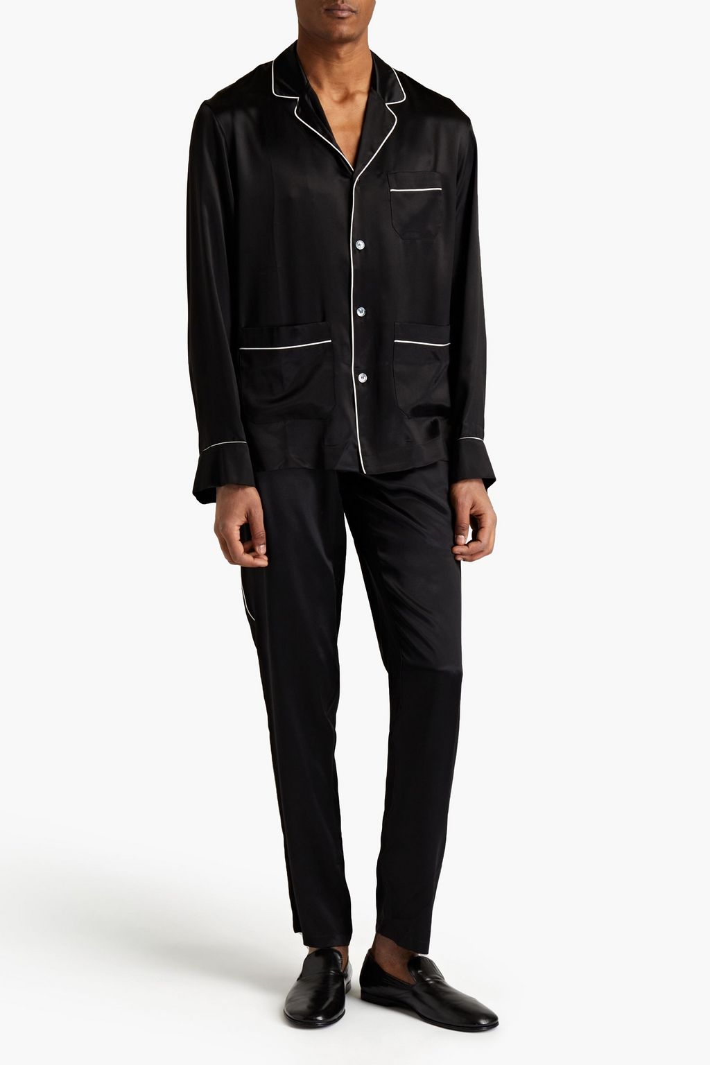 DOLCE & GABBANA Silk-satin pajama pants
