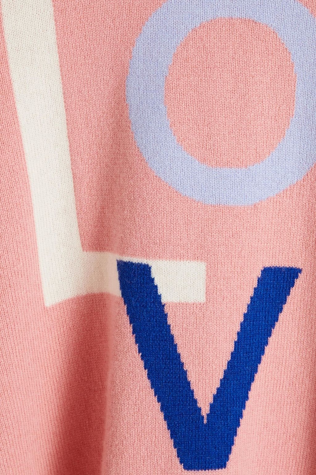CHINTI & PARKER Intarsia-knit cashmere sweater