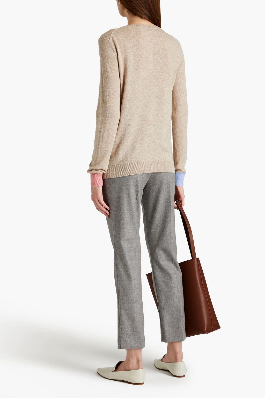 CHINTI & PARKER Wool and cashmere-blend sweater