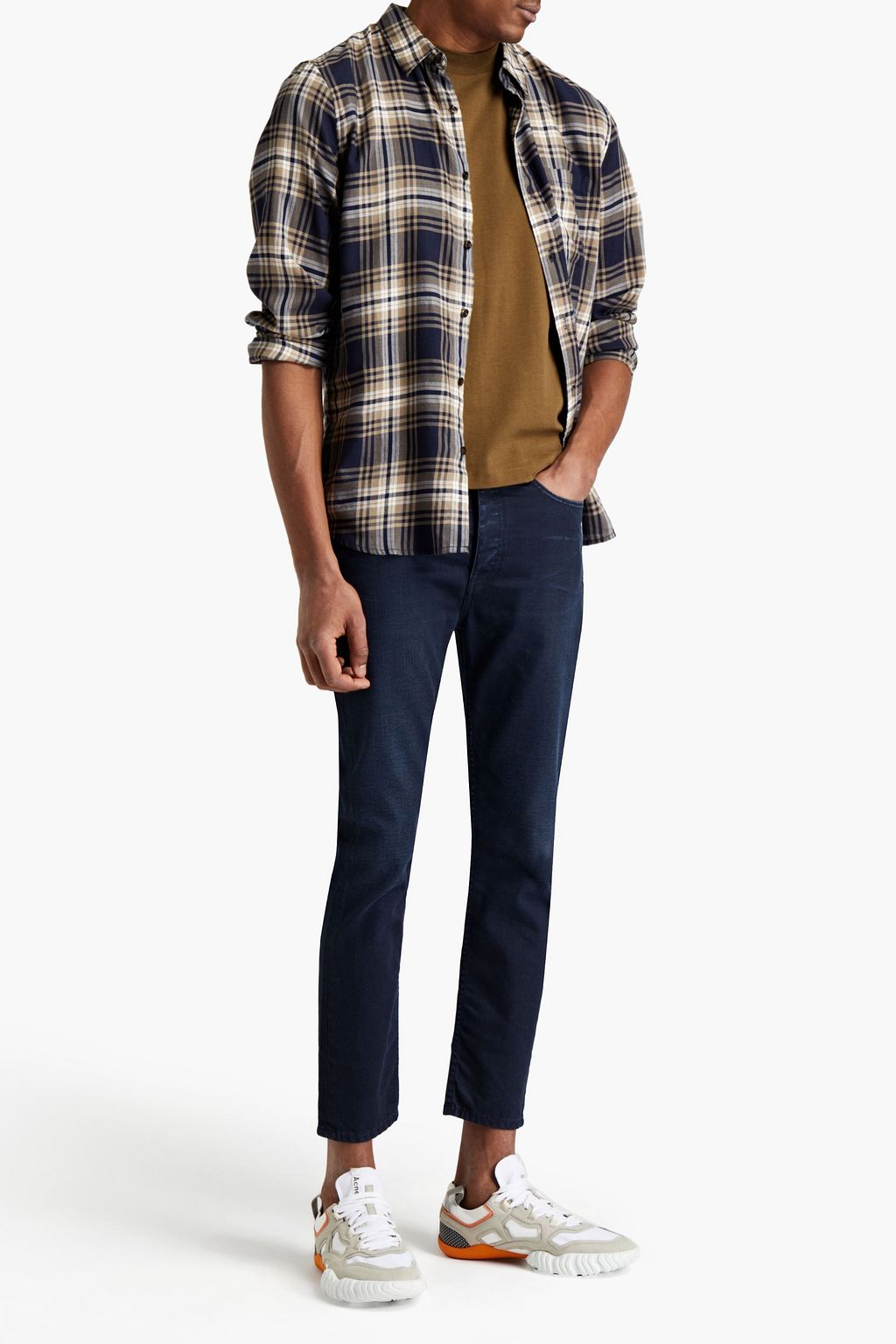 ACNE STUDIOS Slim-fit faded denim jeans