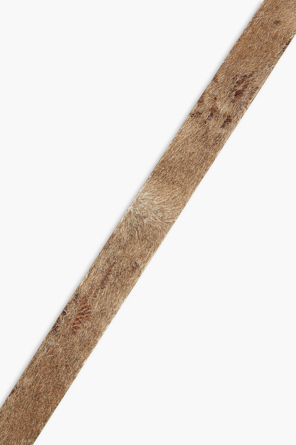 Brunello Cucinelli Metallic Calf Hair Belt