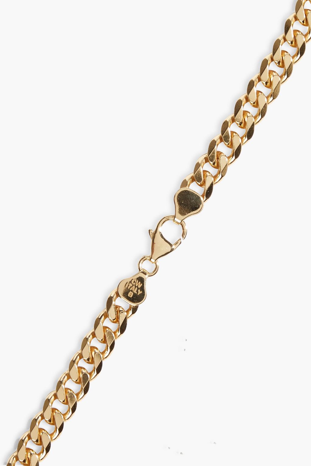 CORNELIA WEBB Gold-plated malachite necklace