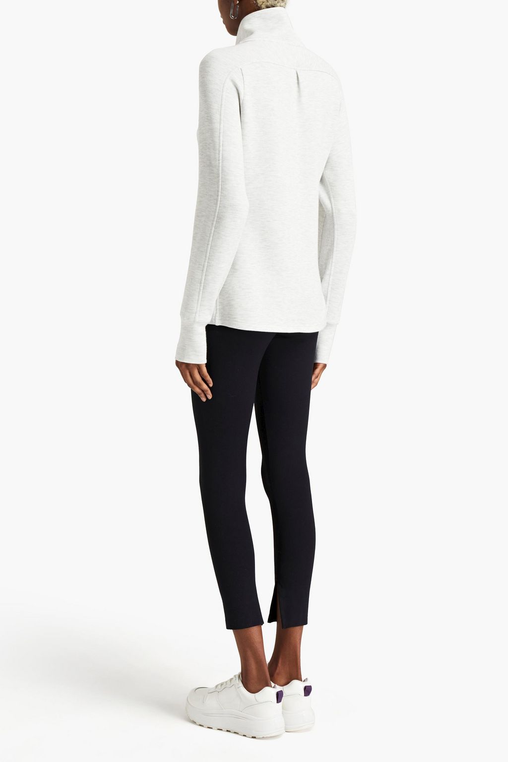 VARLEY Rossbury mélange stretch-jersey jacket
