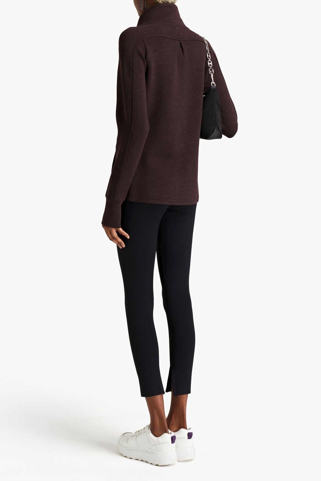 VARLEY Rossbury mélange stretch-jersey jacket